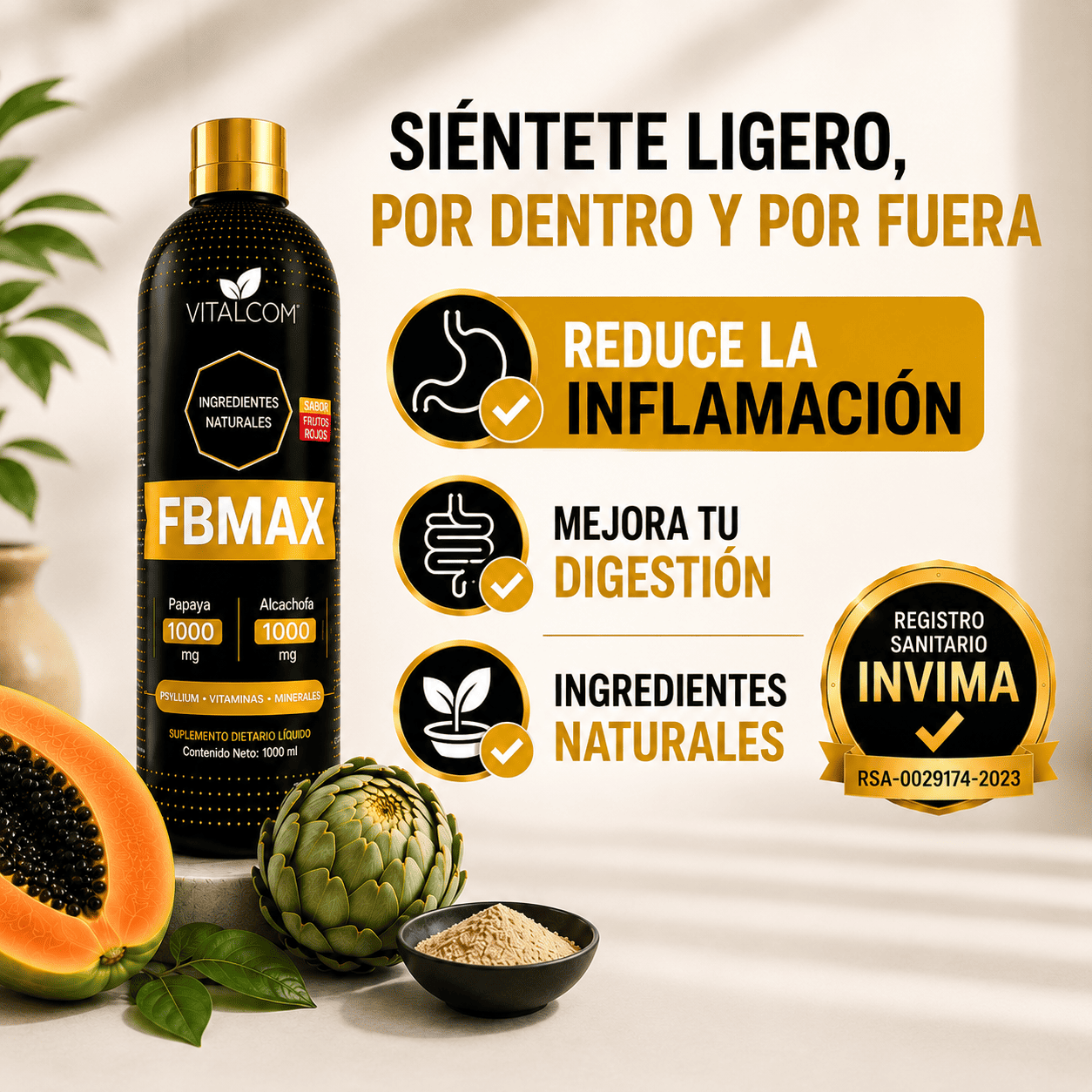 FBMAX Digestión