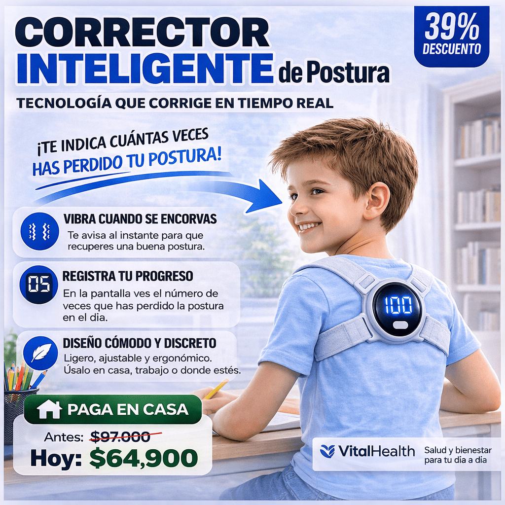 Corrector De Postura Para niños inteligente