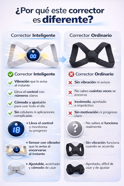 Corrector De Postura Para niños inteligente