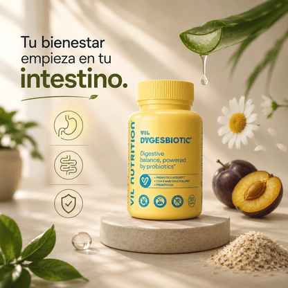 VIL DYgesBiotic - Cápsulas Veganas