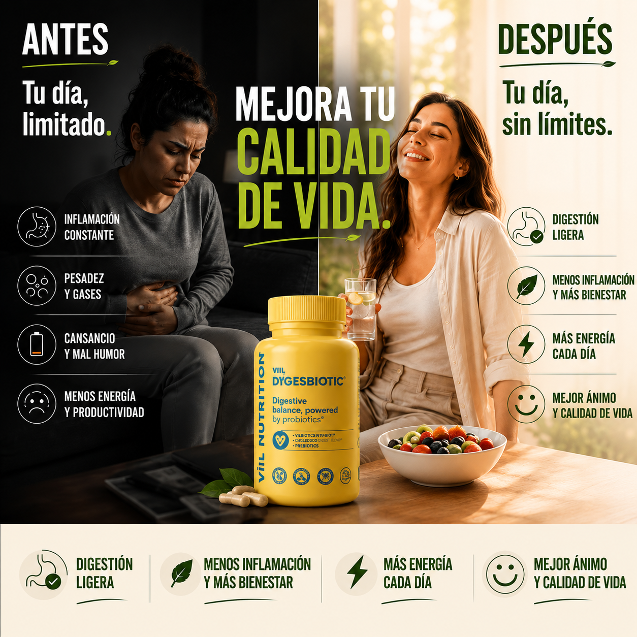 VIVE LIGERA EQUILIBRIO DIGESTIVO DIARIO